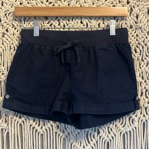 Banana Republic Navy Blue Linen Blend Shorts